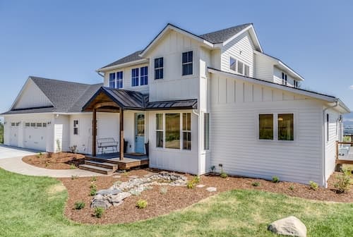 Above All Construction shares an image of one of their recent roofing installation projects in Olathe.