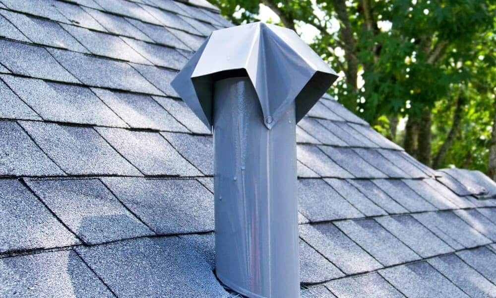 Above All Construction displays a home with a new attic ventilation system that they recently installed.