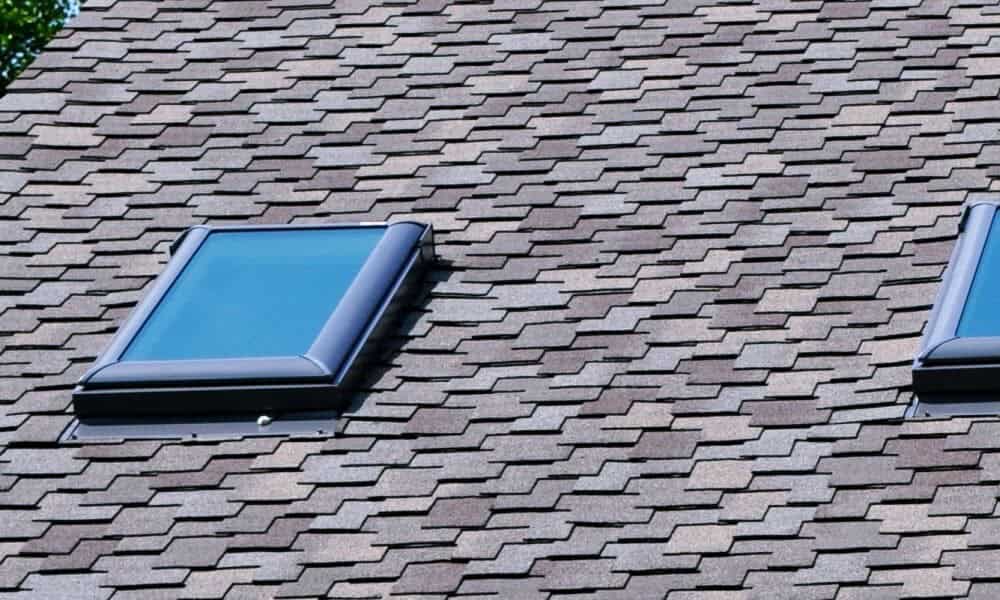 Above All Construction displays a home with new skylights that they recently installed.