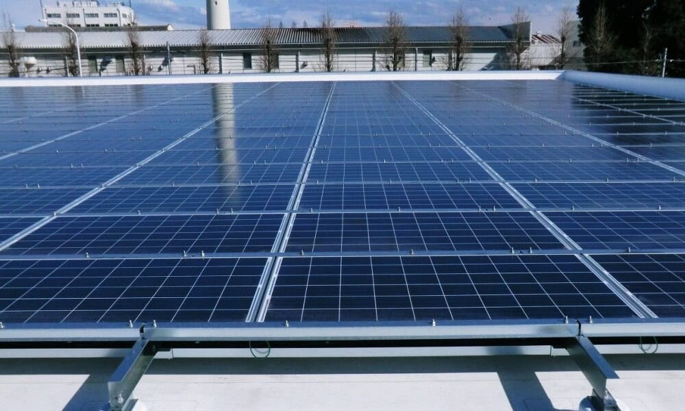 Above All Construction shows the viewer a new solar installation on a Kansas City metro commercial property.